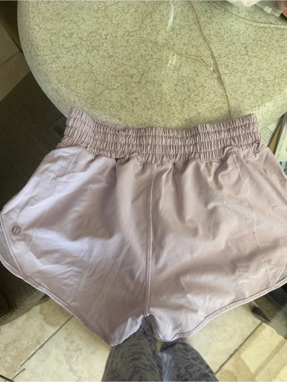 Lululemon Hotty Hot Shorts Size 2- Lavender Dew 2.5 inseam  Color no longer sold